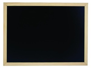 Tablica CZARNA, kredowa w ramie drewnianej 60 x 40 cm