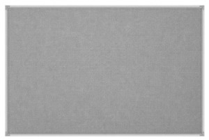 Tablica tekstylna 200x100 cm szara