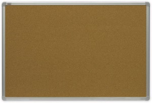 Tablica korkowa OFFI w ramie aluminiowej  90 x 60 cm