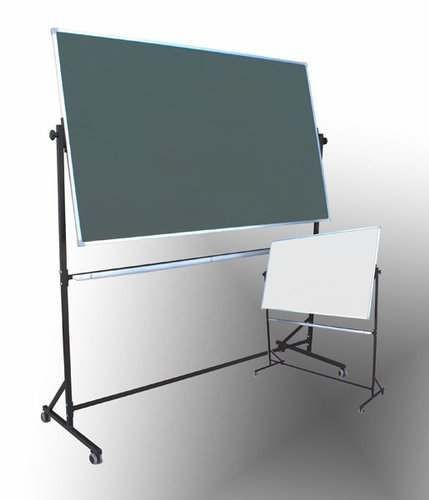 Tablica obrotowo-jezdna,  zielono-biała 170 x 100 cm