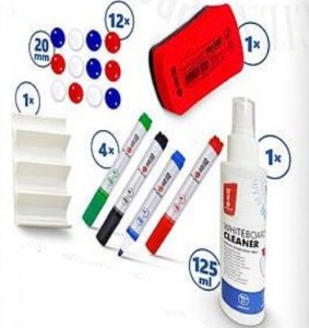 Zestaw akcesoriów 001 do tablic suchościeralnych CLASSIC, MODERN, FUTURE