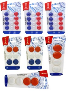 Zestaw 56 szt. magnesów do tablic magnetycznych