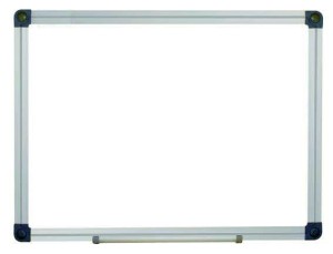 Tablica biała, suchościeralna    180x120 cm CLASSIC