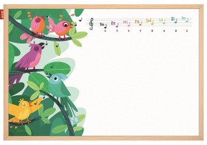 Tablica edukacyjna NUTKI - 90 x 60 cm