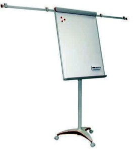 Flipchart mobilny PROplus red