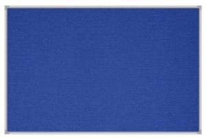 Tablica tekstylna 100x80 cm niebieska